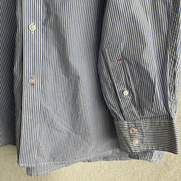G.H. Bass & Co. Slim Fit Premium Monogram Series Dress Shirt. - Picture 6 of 8